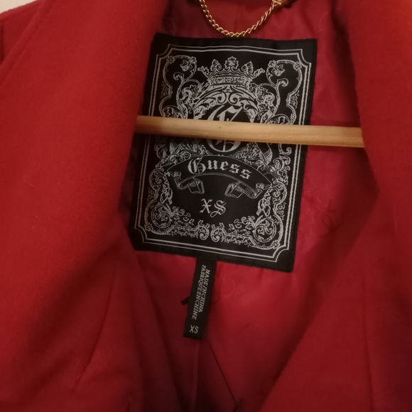 Red Guess Jacket - Picture 2 of 3